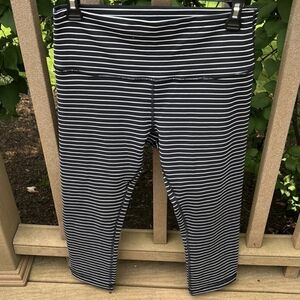 Lululemon Striped Crop Pants Size 10